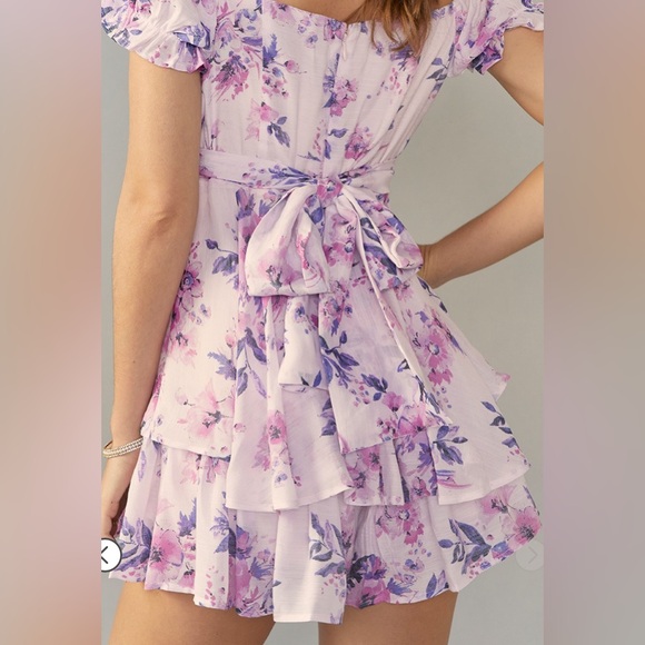 Vivian Floral Romper, size XS - Picture 10 of 10